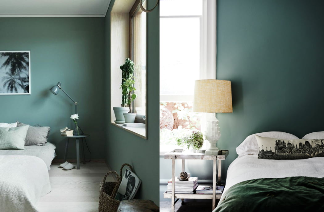 green color bedroom ideas 1